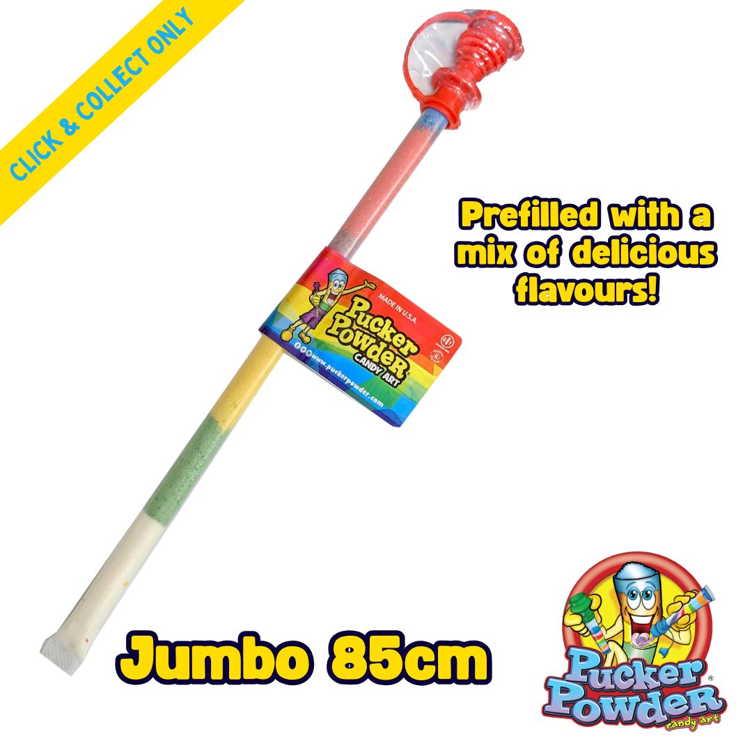 Pucker Powder Sherbet Straw - Large / Jumbo 85cm