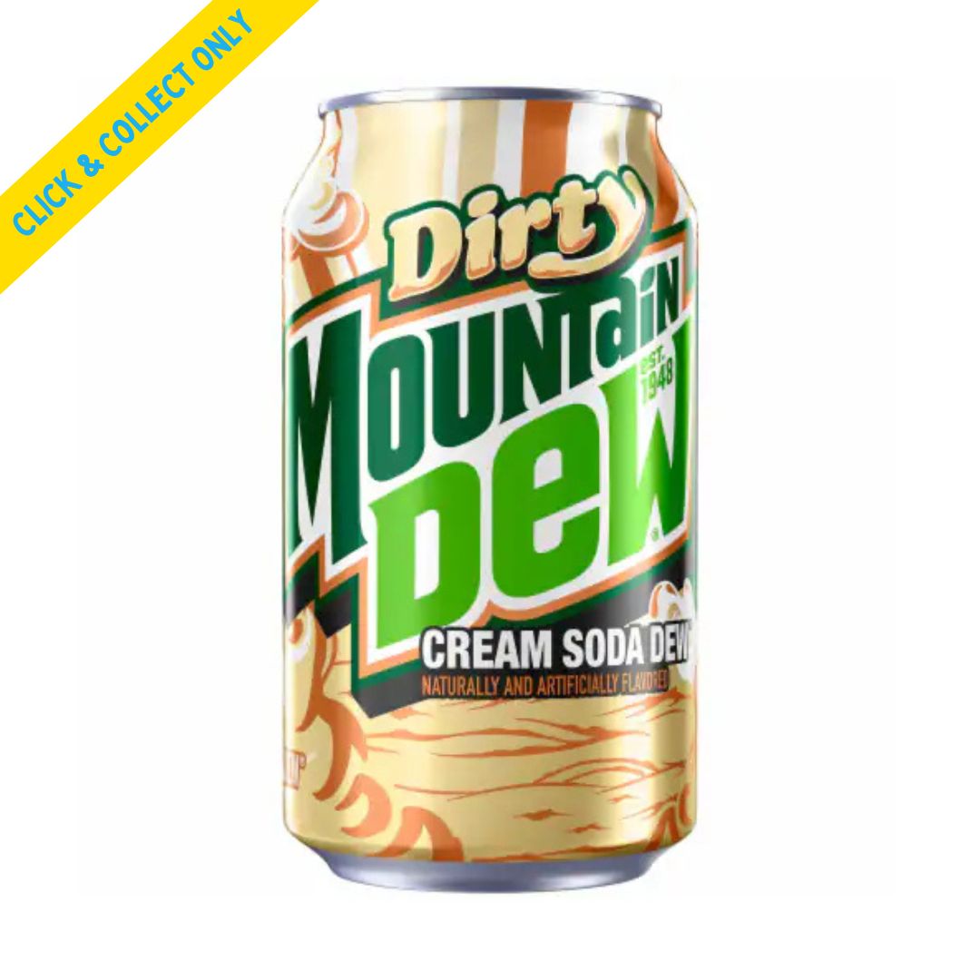 Mtn Dew (Mountain Dew) Dirty Cream Soda 355ml