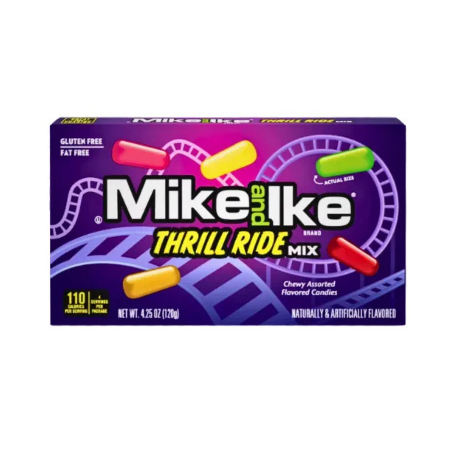 Mike &amp; Ike Thrill Ride Mix 120g