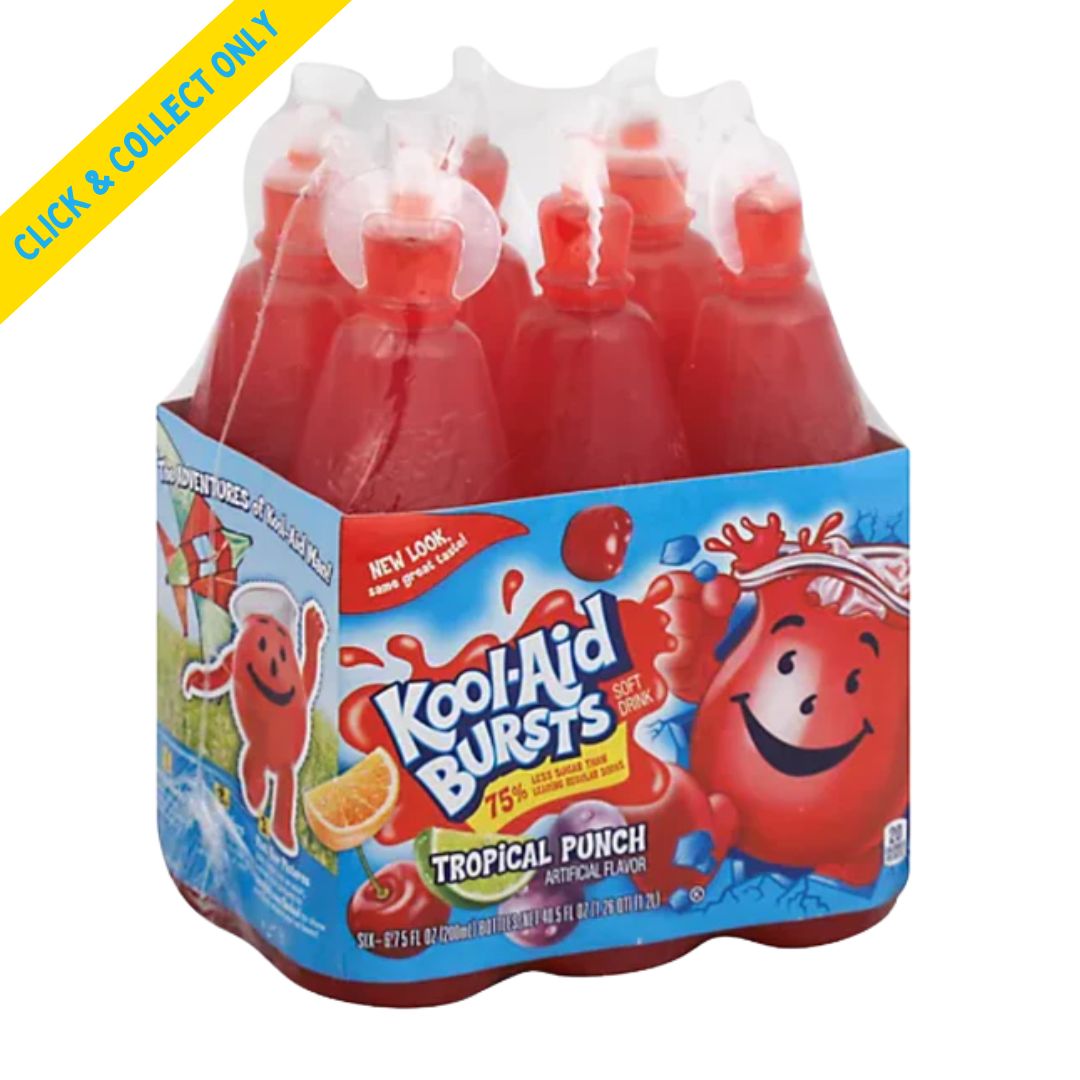 Kool Aid Burst 200ml - Tropical Punch, Size: x 1