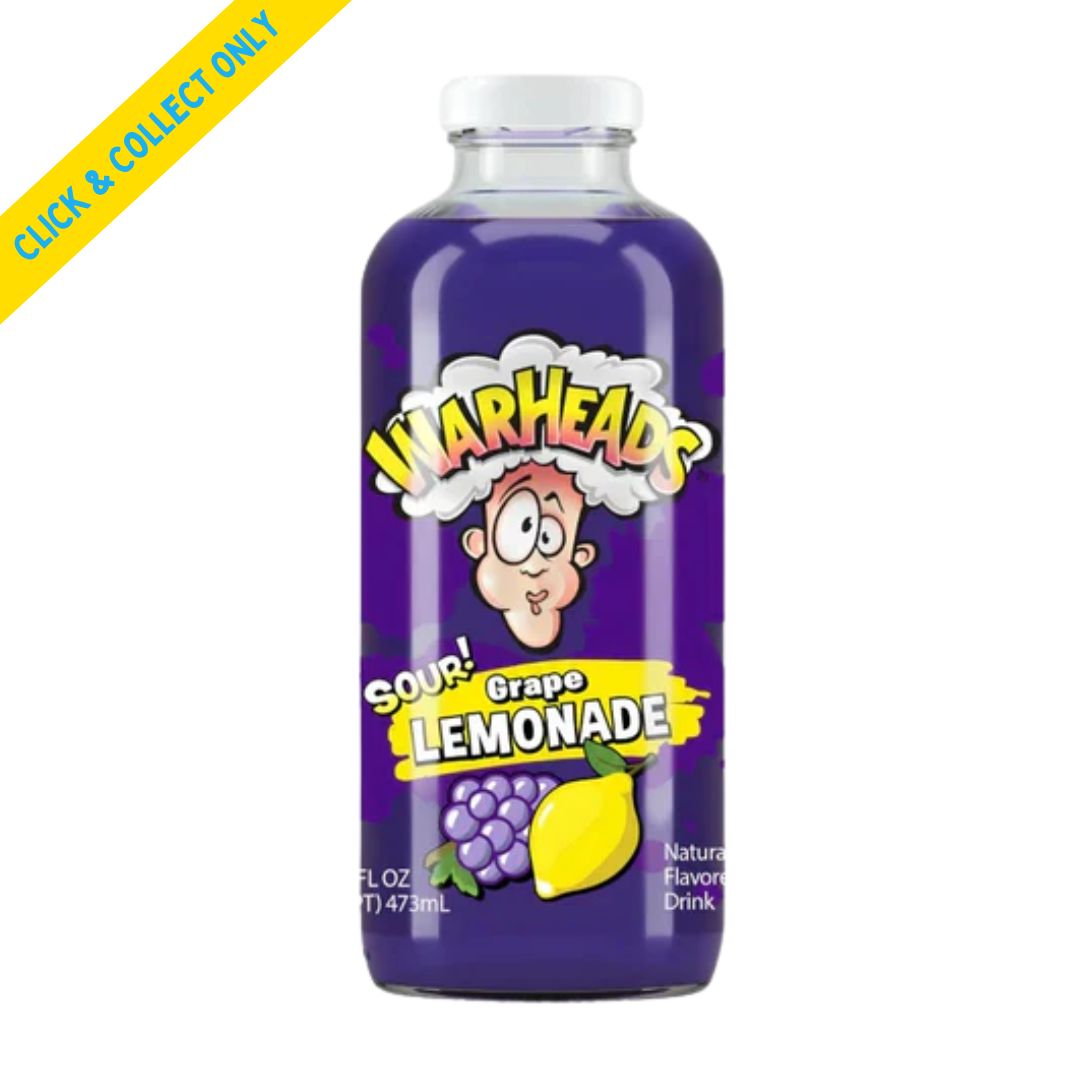 Warheads Sour Grape Lemonade 473ml