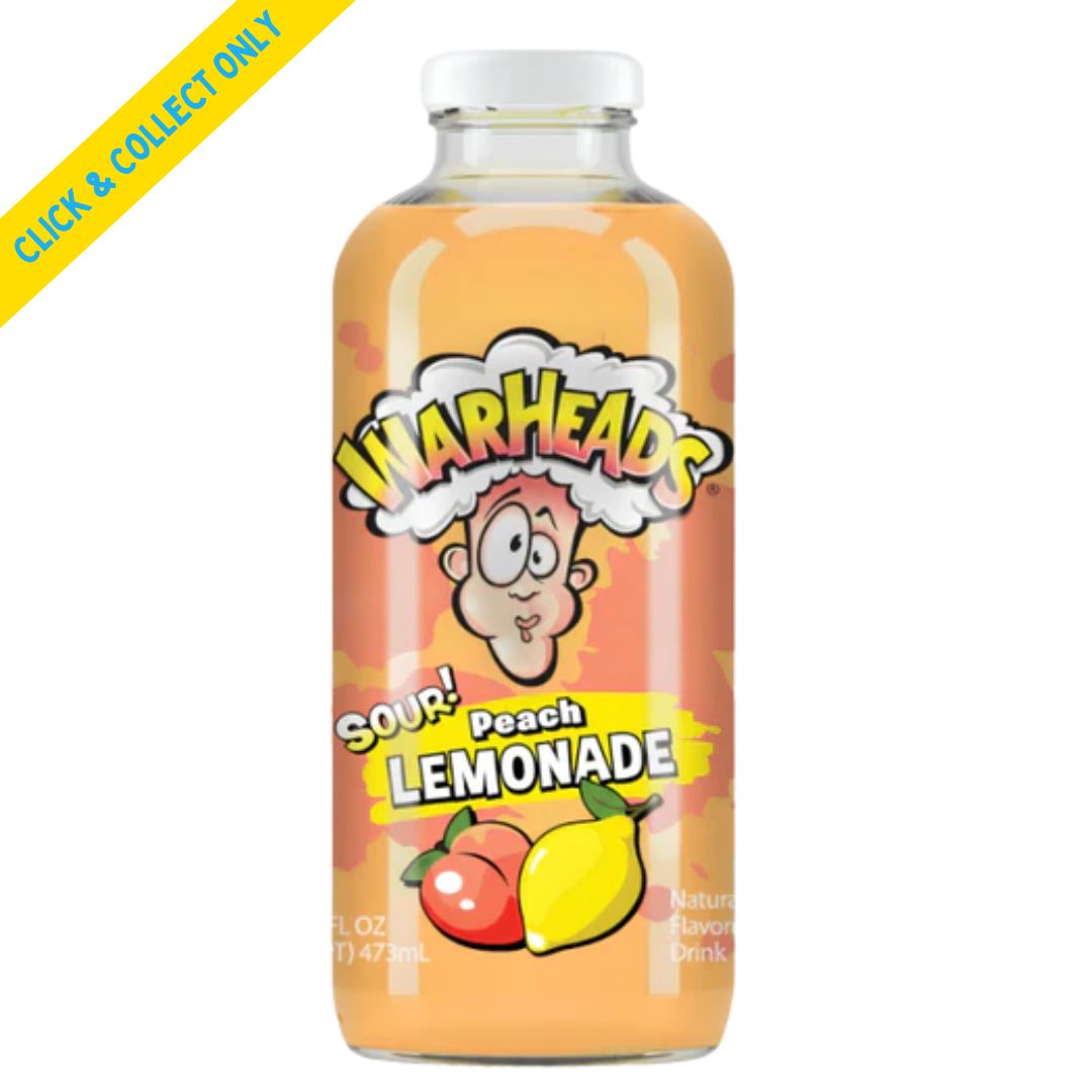 Warheads Sour Peach Lemonade 473ml