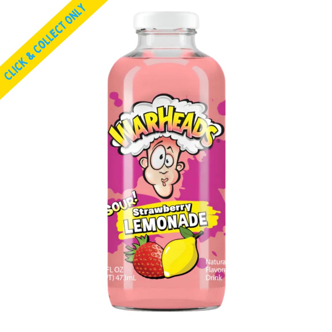 Warheads Sour Strawberry Lemonade 473mL