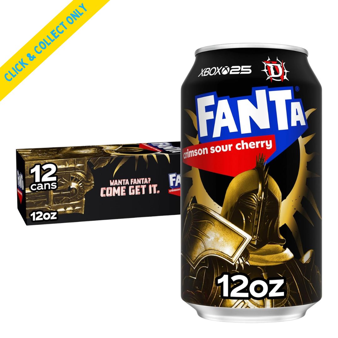 Fanta (USA) LE Crimson Sour Cherry 355ml, Size: x 1