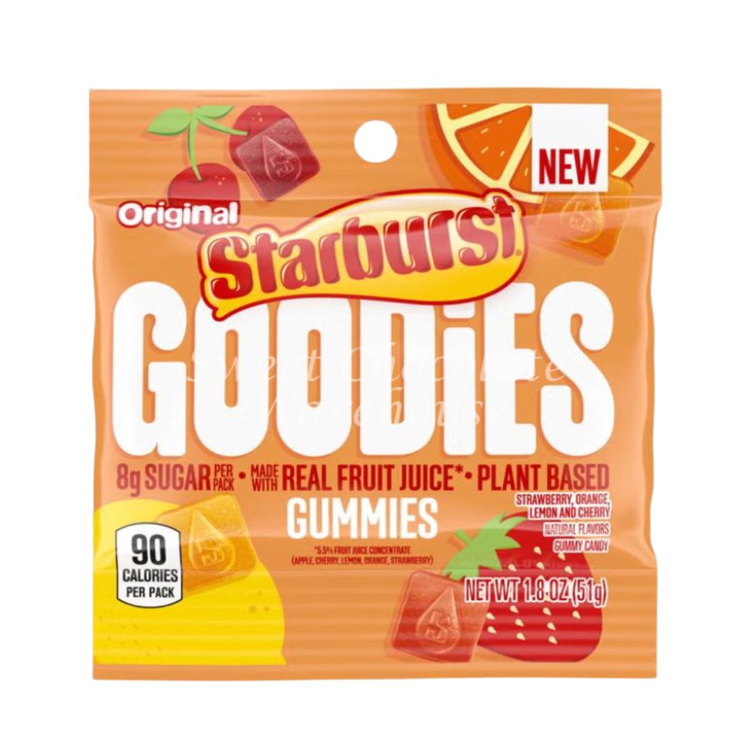 Starburst Goodies 51g (Plant Based Gummies)