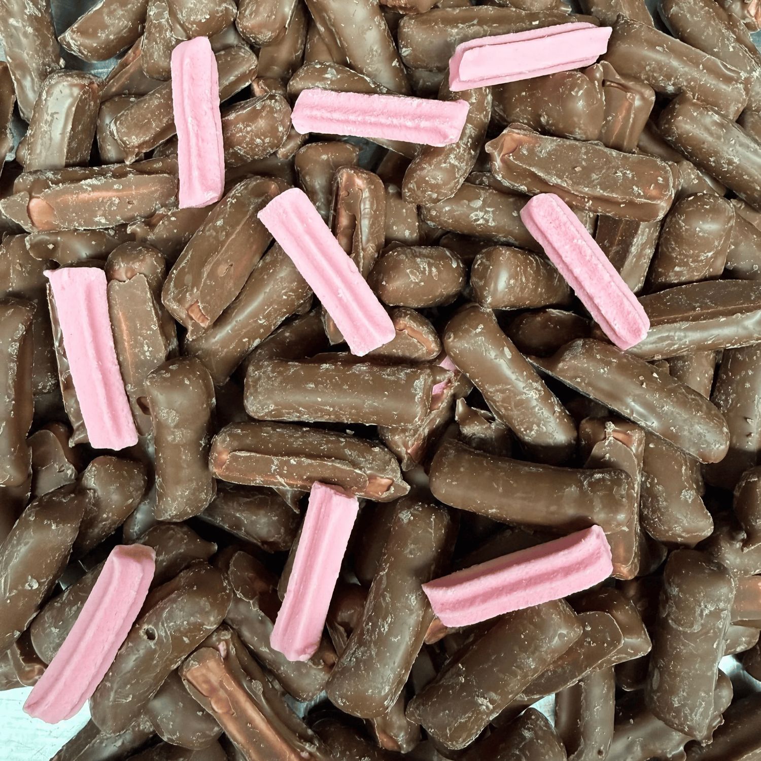 Milk Chocolate Coated Musk Sticks