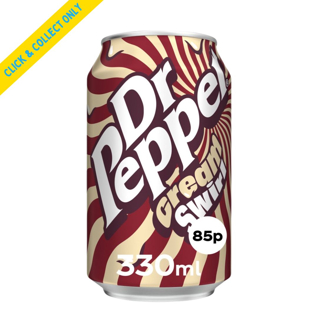 Dr Pepper (UK) Cream Swirl 330ml