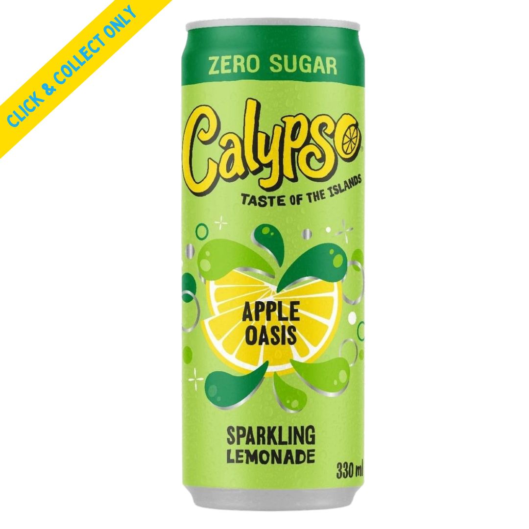 Calypso Sparkling Lemonade 330ml - Apple Oasis Zero Sugar