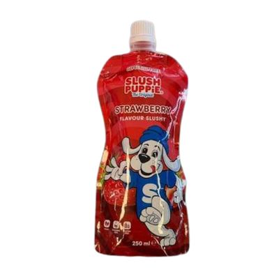 Slush Puppie Pouch 250ml - Strawberry