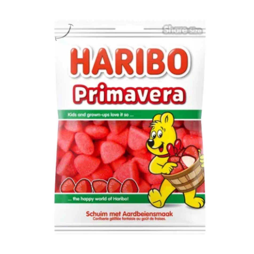 Primavera Aardbeien (Strawberry Foam Sweets) 200g