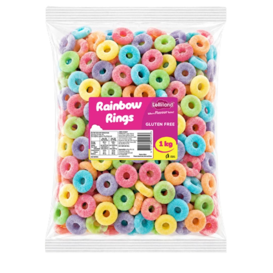 Rainbow Rings, Size: 200g