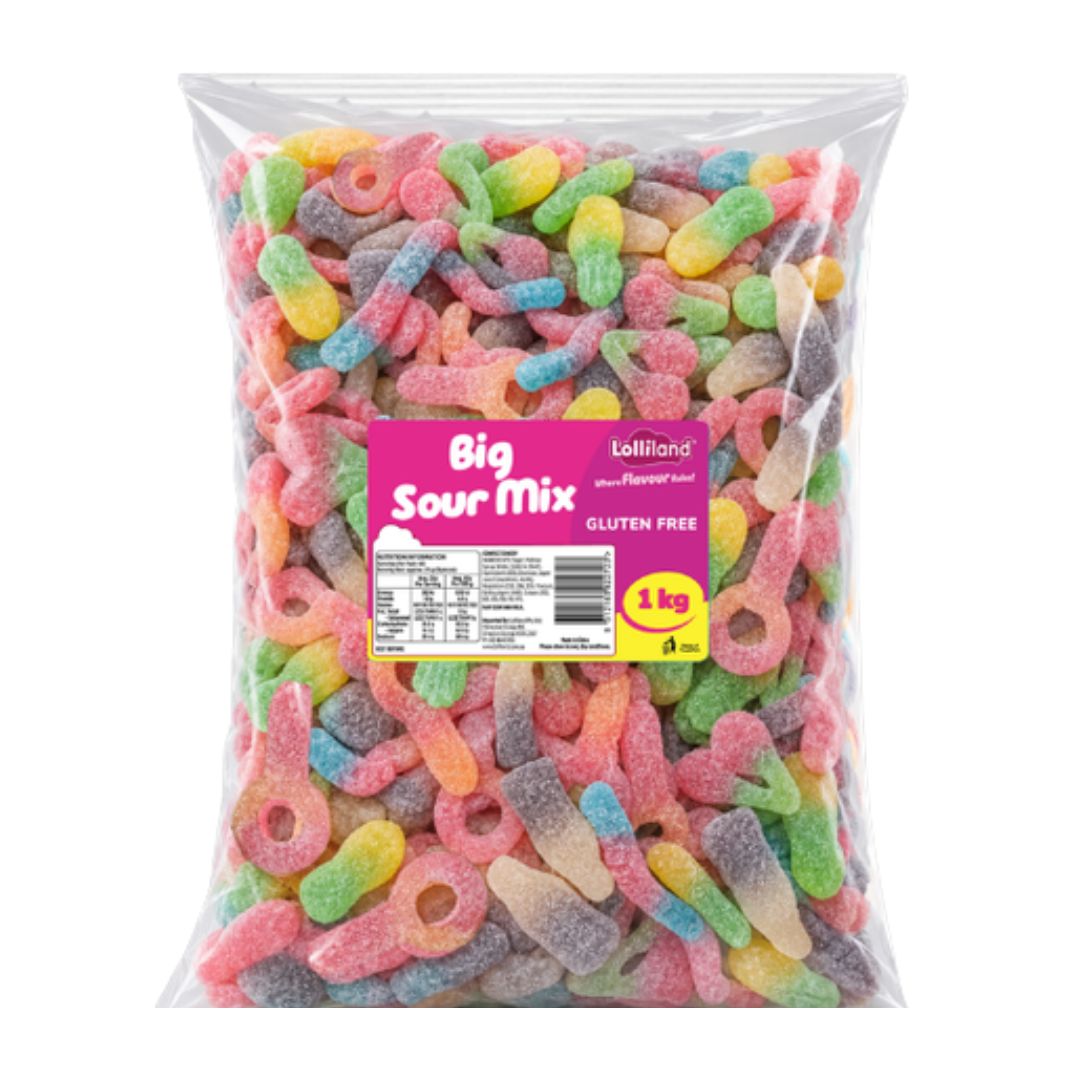 BIG Sour Mix (Lolliland), Size: 200g