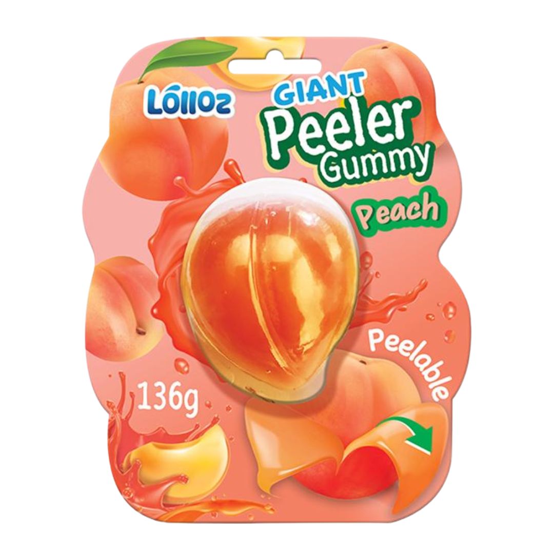 Giant Peeler Gummy 136g - Peach