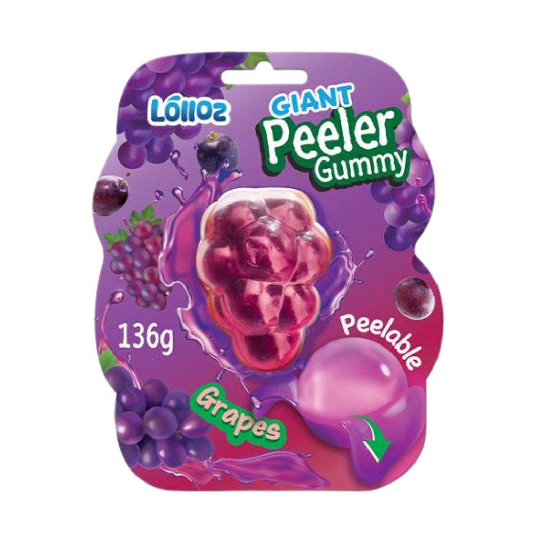 Giant Peeler Gummy 136g - Grape