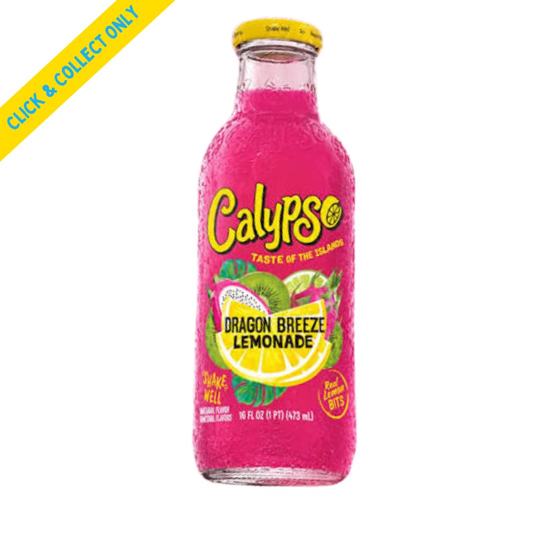 Calypso 473ml - Dragon Breeze Lemonade, Quantity: x 1