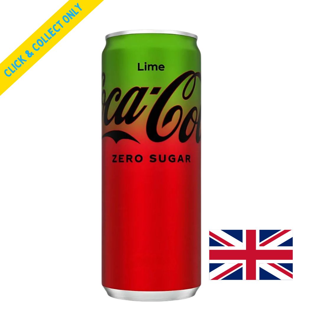 Coca Cola Lime Zero Sugar 250ml (UK)