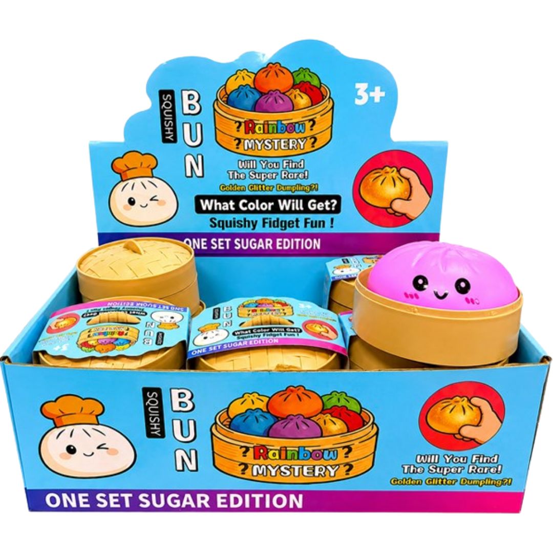 Squishy (Sensory Toy) - Rainbow Dumpling