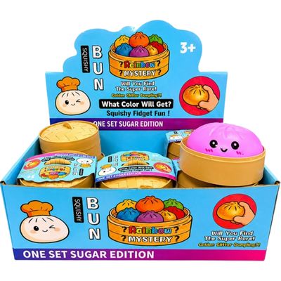 Squishy (Sensory Toy) - Rainbow Dumpling