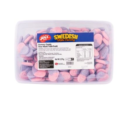 Swedish Style Candy - Sour Heart Tutti Frutti