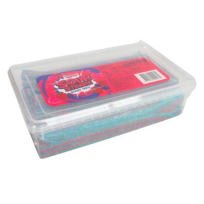Sour Straps (Lolliland) 1kg tub - Berry Twist