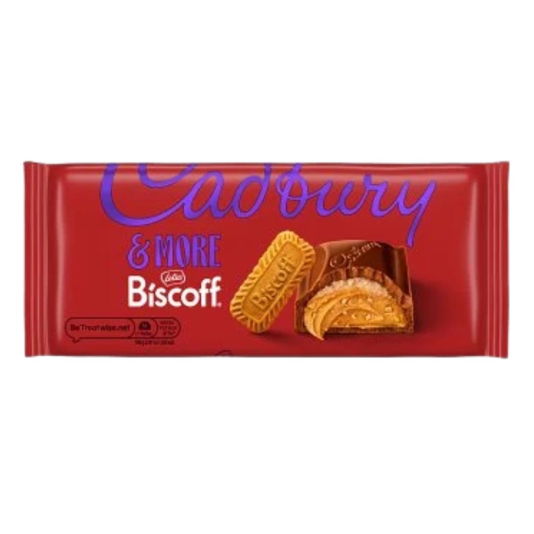 UK Cadbury with More Biscoff 195g