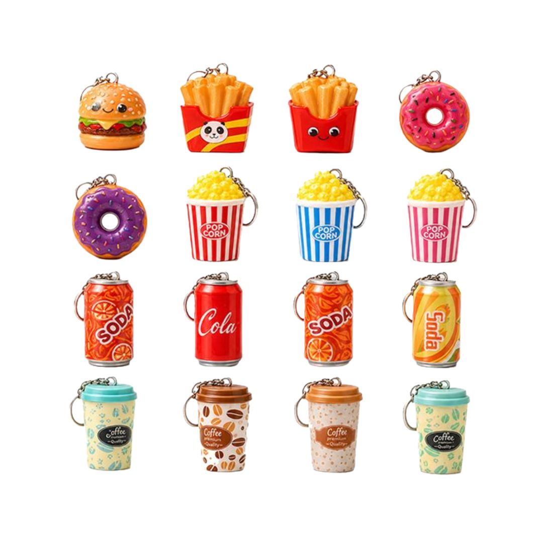 Squishy (Sensory Toy) Keychain - Food