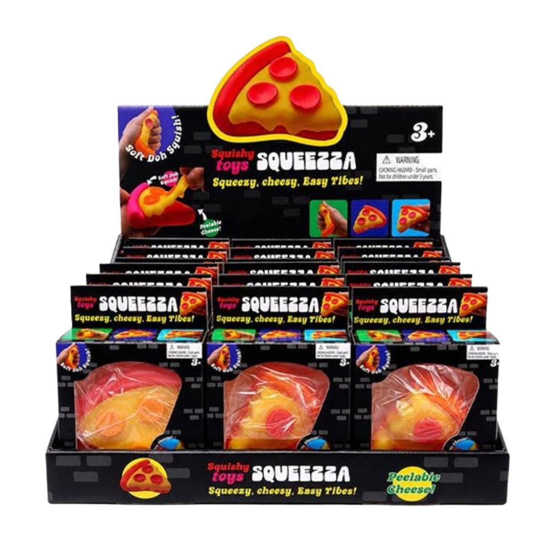 Squishy (Sensory Toy) - Squeeza Pizza