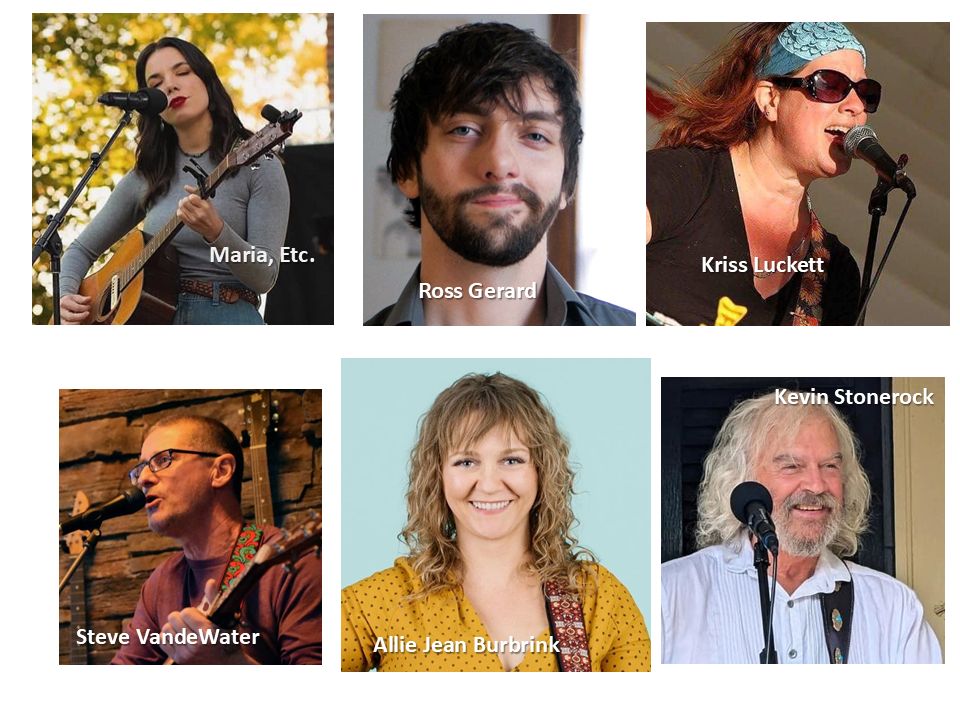 Hoosier Voices: Songwriter Round July 26 2025 -table for 4