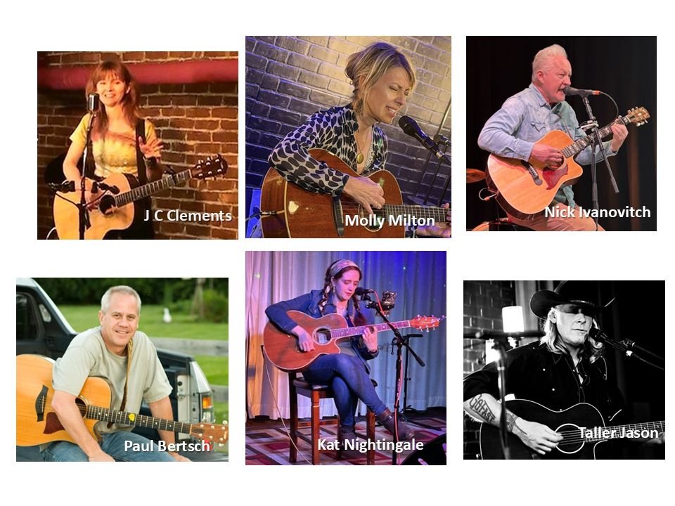 Hoosier Voices: Songwriter Round July 25 2026 table for 2