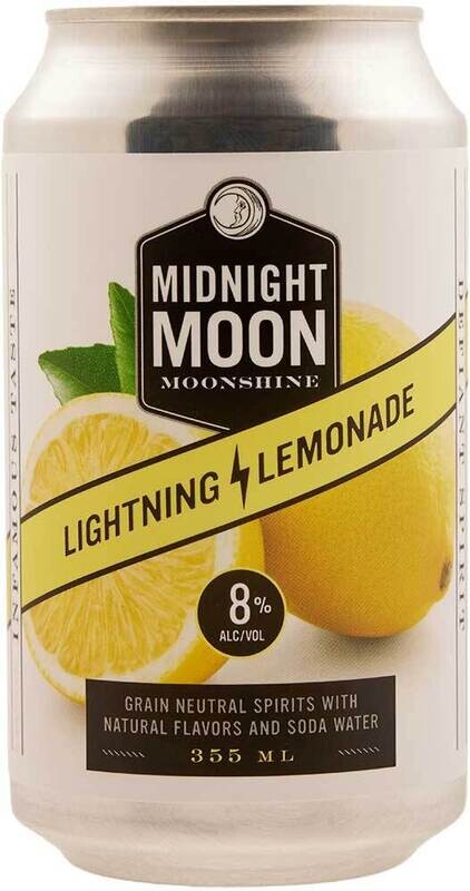 LIGHTNING LEMONADE 4-pk Cocktails, 8% ABV, 355ml cans