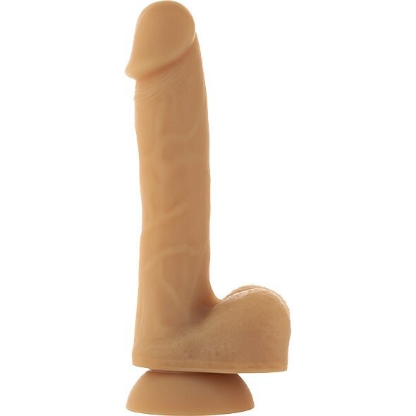 BENDABLE DONG 8 INCH CARAMEL