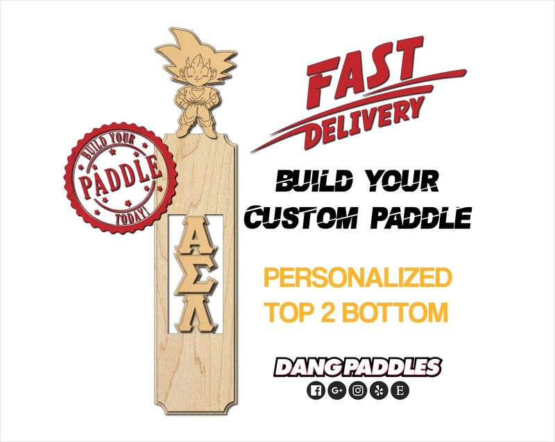 3ft Custom Greek Paddle 3ft Custom Greek Paddle