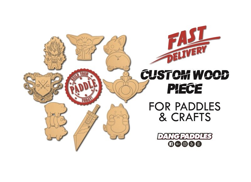 Lasered Character / Crest / Attach Image