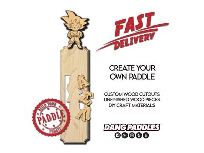 4ft Custom Greek Paddle