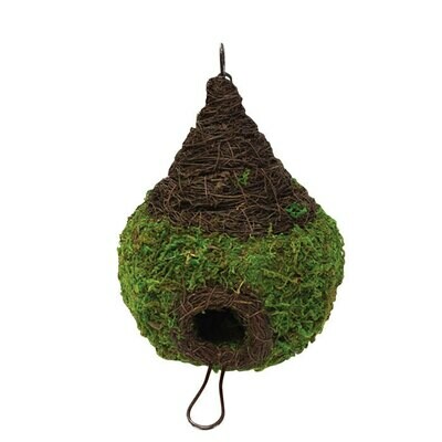 Galapagos Raindrop Woven Moss Reptile Hide with Installation Chain 10" x 13"
