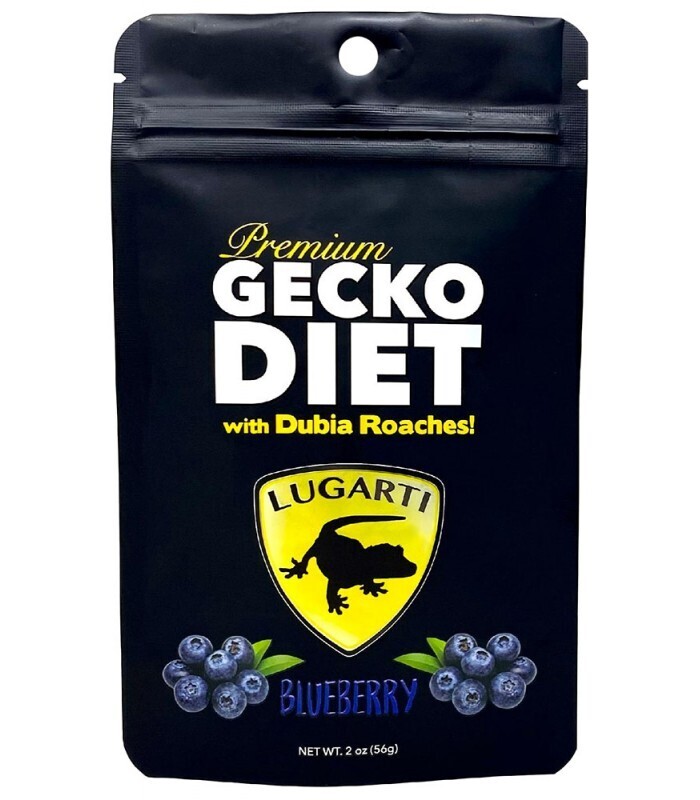 Premium Gecko Diet Blueberry, Size: 2 OZ