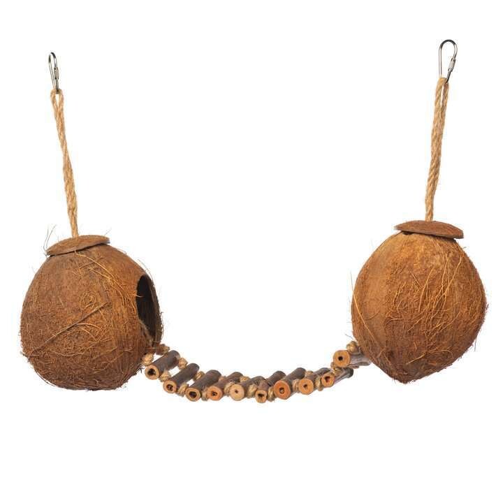 Double Hanging Coconut with Ladder