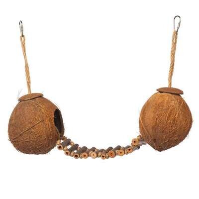 Double Hanging Coconut with Ladder