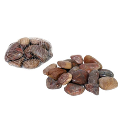 Natural River Stones, Colour Choice: Brown