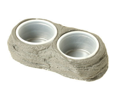 Dual Stone Cup Holder by Pangea