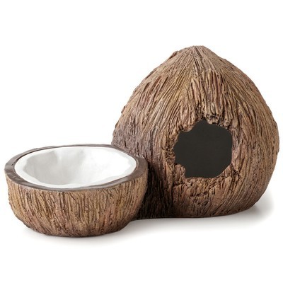 Coconut Hide and Water Dish by Exo Terra