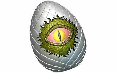 Dragons Eye Egg Mold