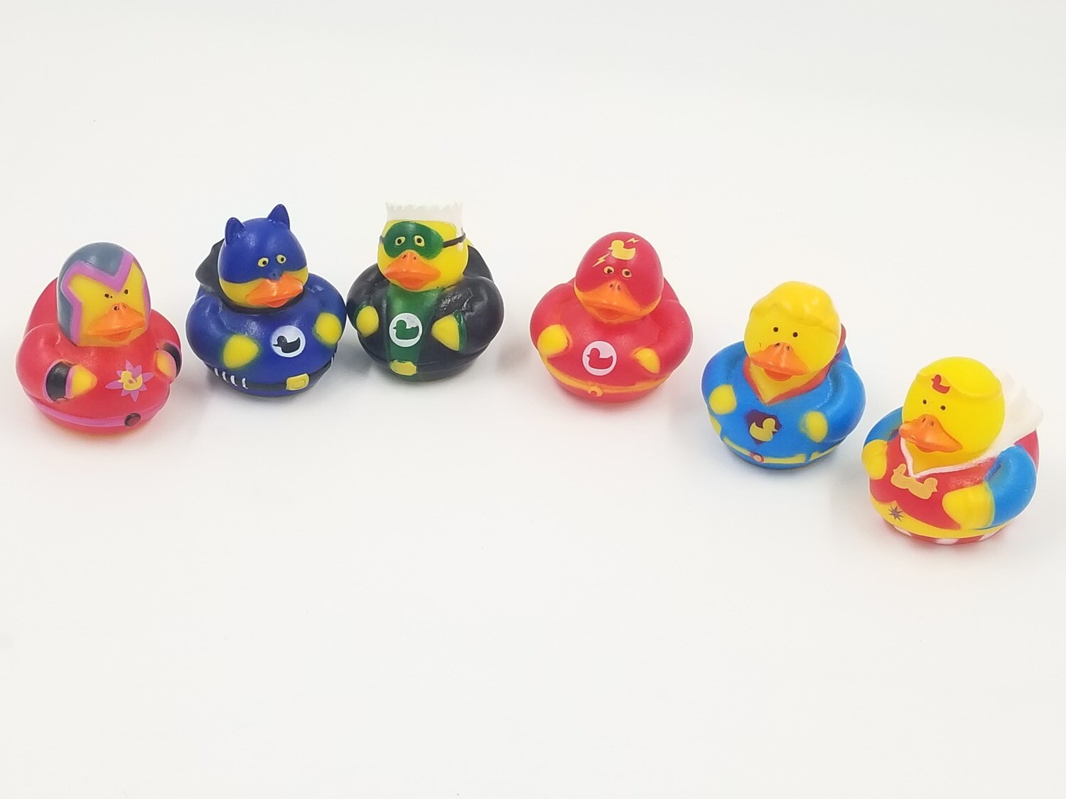 6 Super Hero Duckies