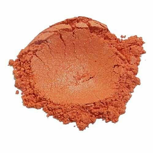 Cream Orange Mica