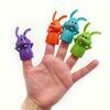 6 Bunny Rabbit Finger Puppets