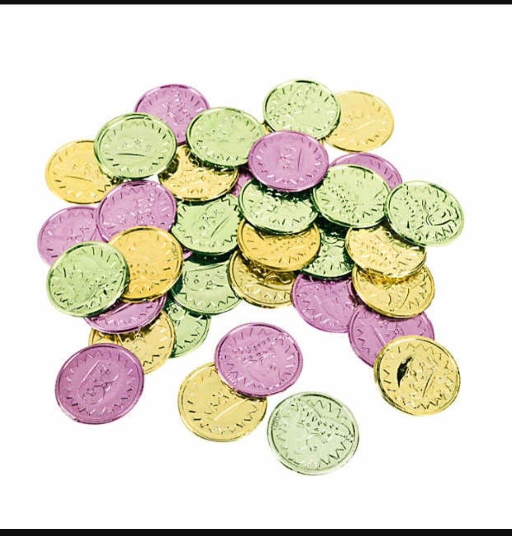 Mardi Gras Coins 