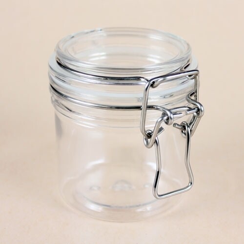 8oz Plastic Bail Jars