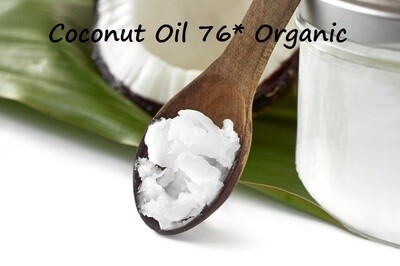 Coconut Oil (76 Degrees) Organic