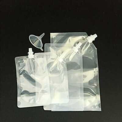 Stand-up Mylar Squeeze Wax Bags Resealable 8.8oz