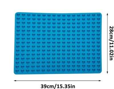 Heart 255 Wax Dots Silicone Mold